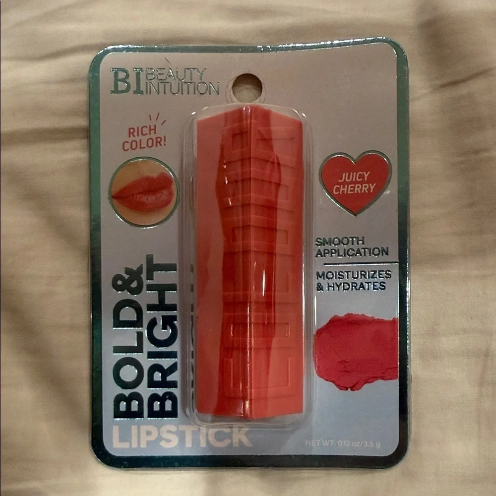 Bold & Bright Lipstick Set - Dusty Rose, Juicy Cherry, Sweet Cocoa